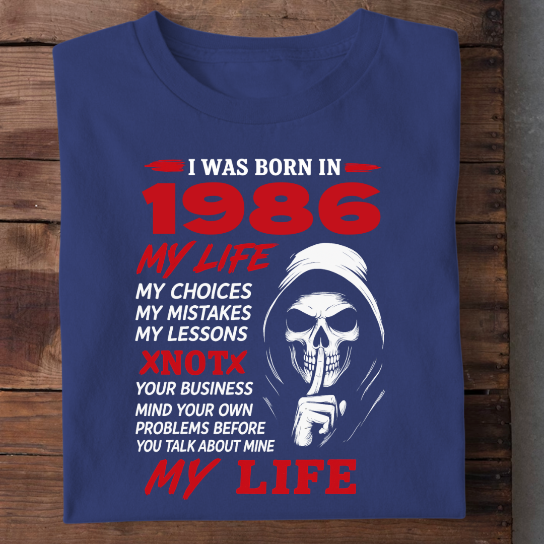 BORN 1986 MY LIFE QI