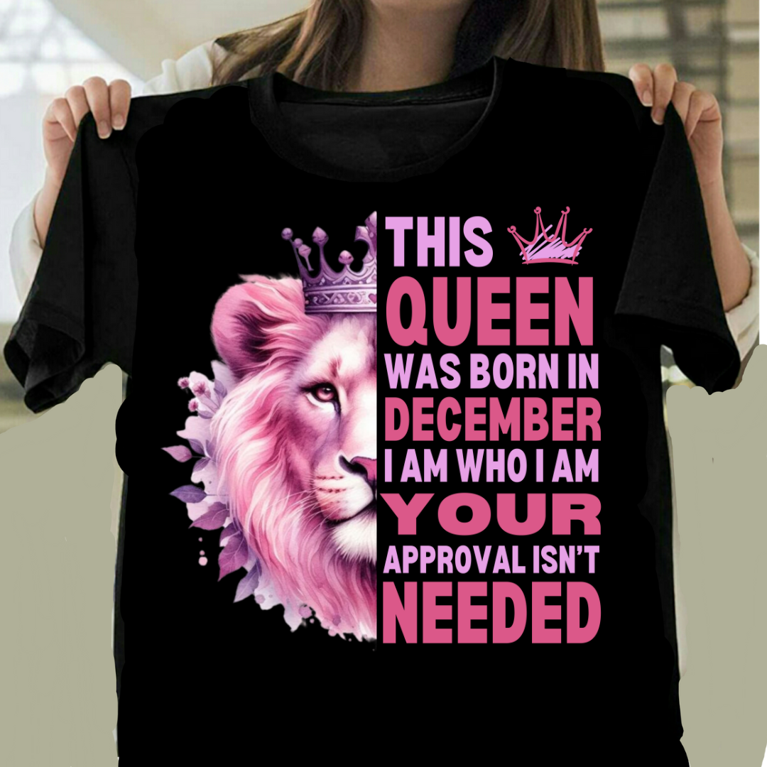 DECEMBER QUEEN I AM WHO I AM