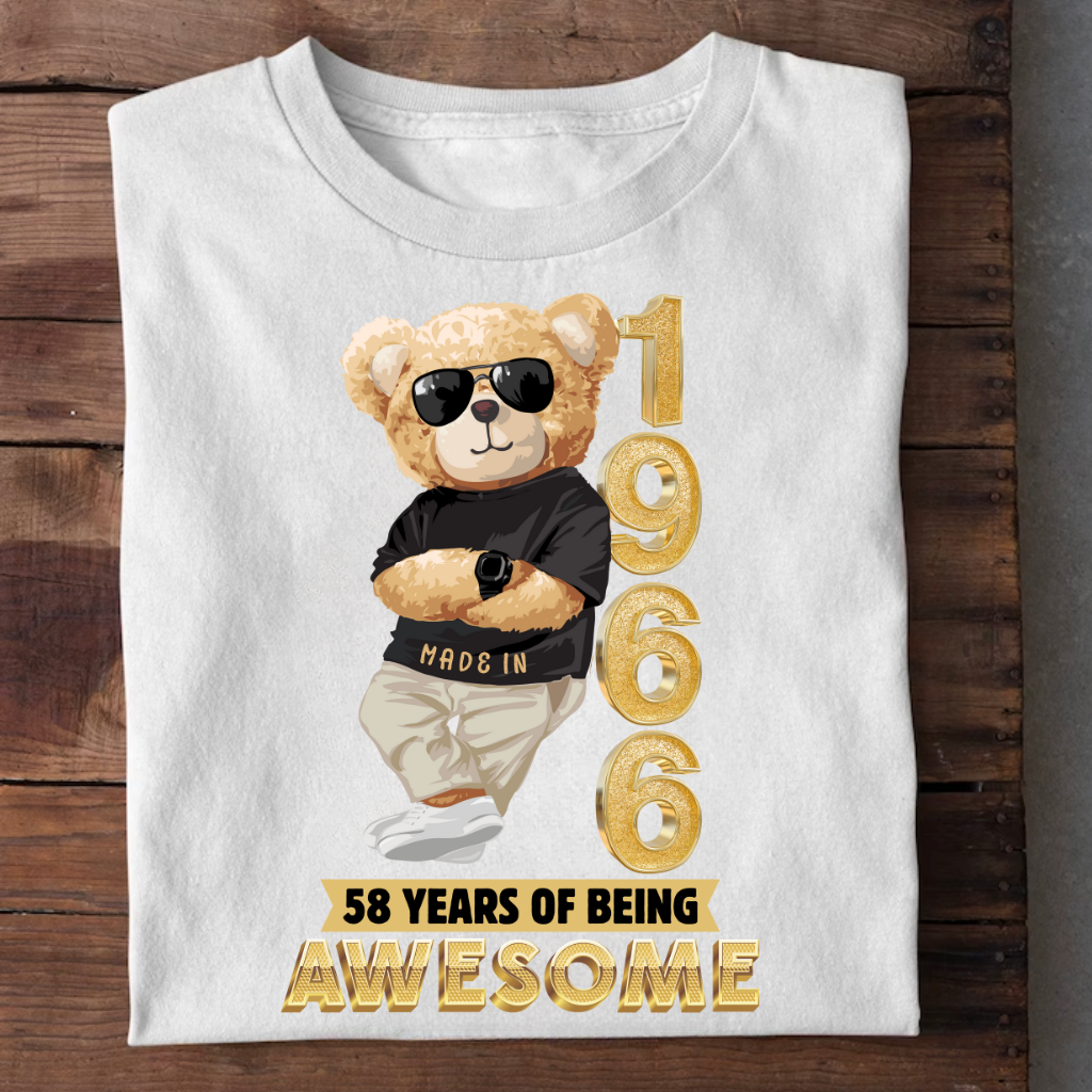 58 YEARS OF BEING AWESOME