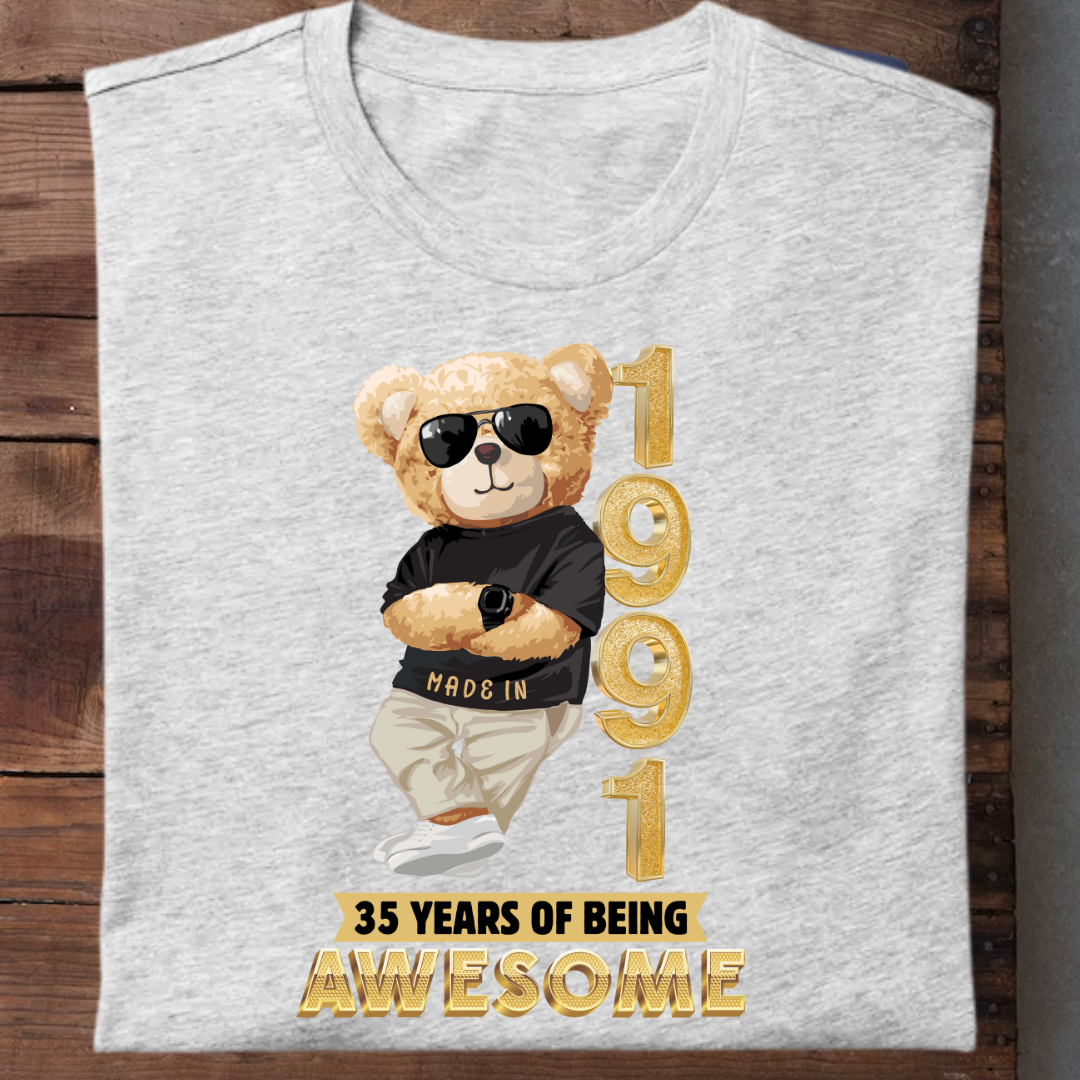 35-1991 YEARS OF BEING AWESOME QI
