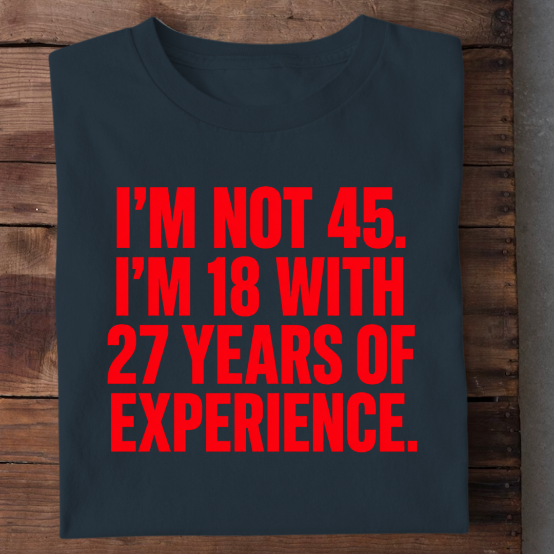 18 WITH 27 YEARS OF EXPERIENCE QI