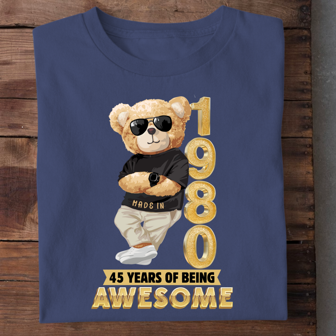 45-1980 YEARS OF BEING AWESOME QI