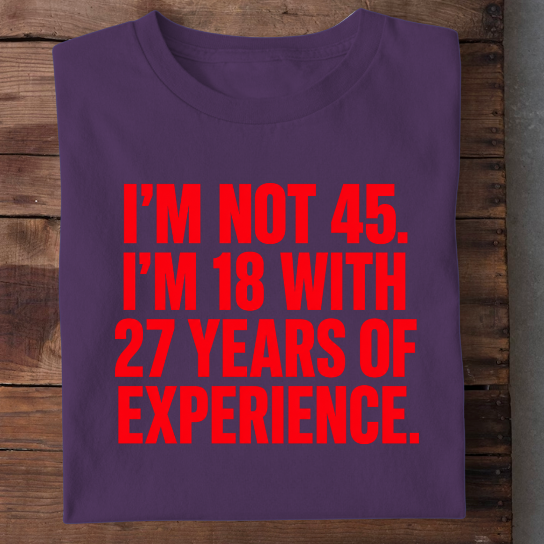 18 WITH 27 YEARS OF EXPERIENCE QI