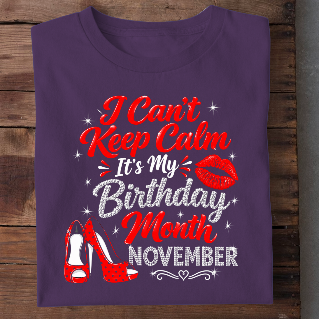 MY BIRTHDAY MONTH NOVEMBER
