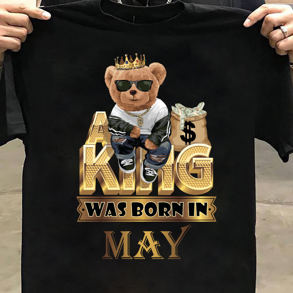 KING WAS BORN IN MAY