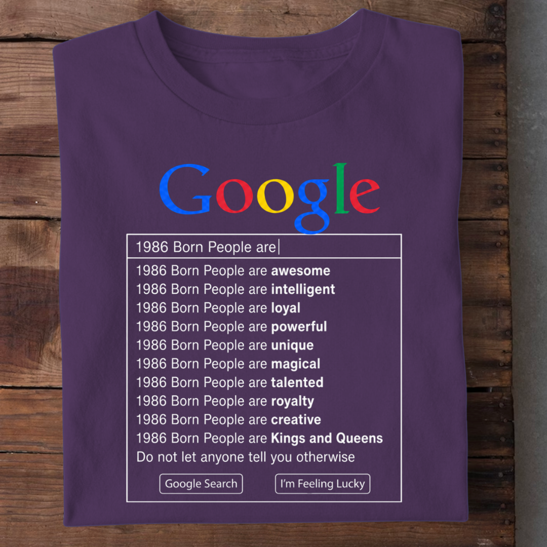 1986 BORN PEOPLE ARE