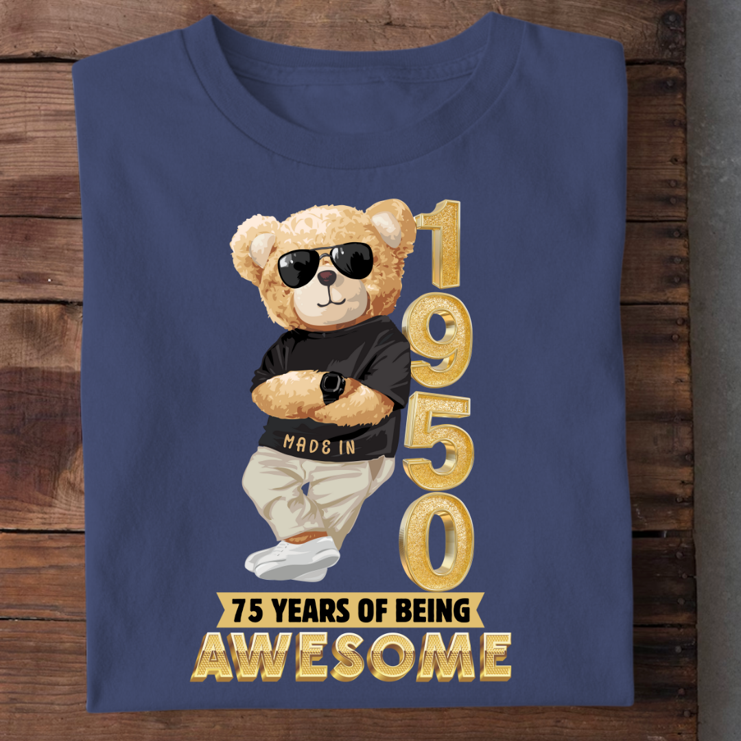 75-1950 YEARS OF BEING AWESOME QI