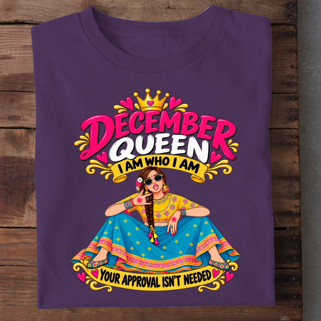 DECEMBER QUEEN I AM WHO I AM