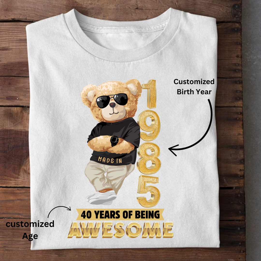 BEING AWESOME CUSTOMIZED SHIRT