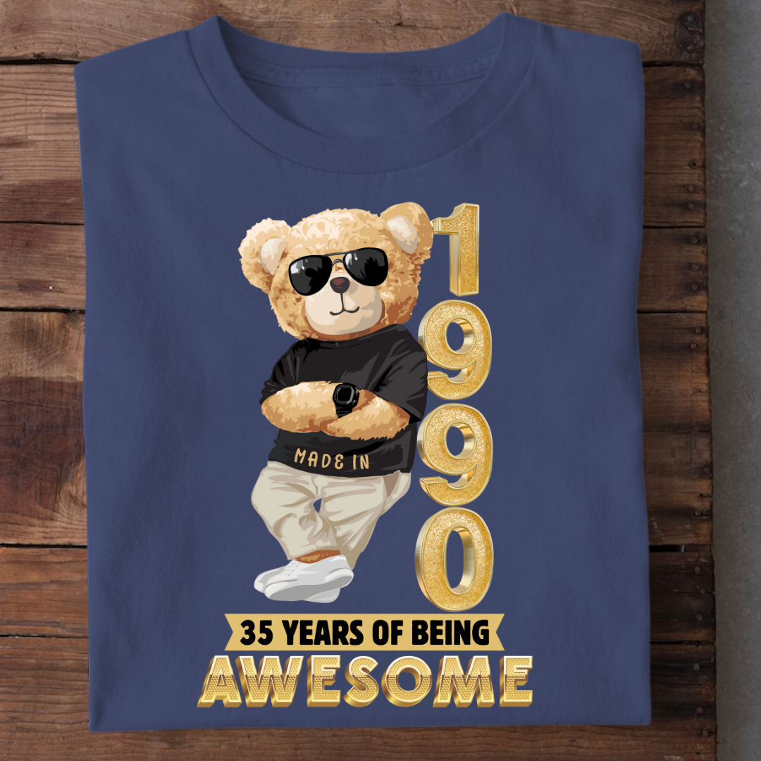 35-1990 YEARS OF BEING AWESOME QI