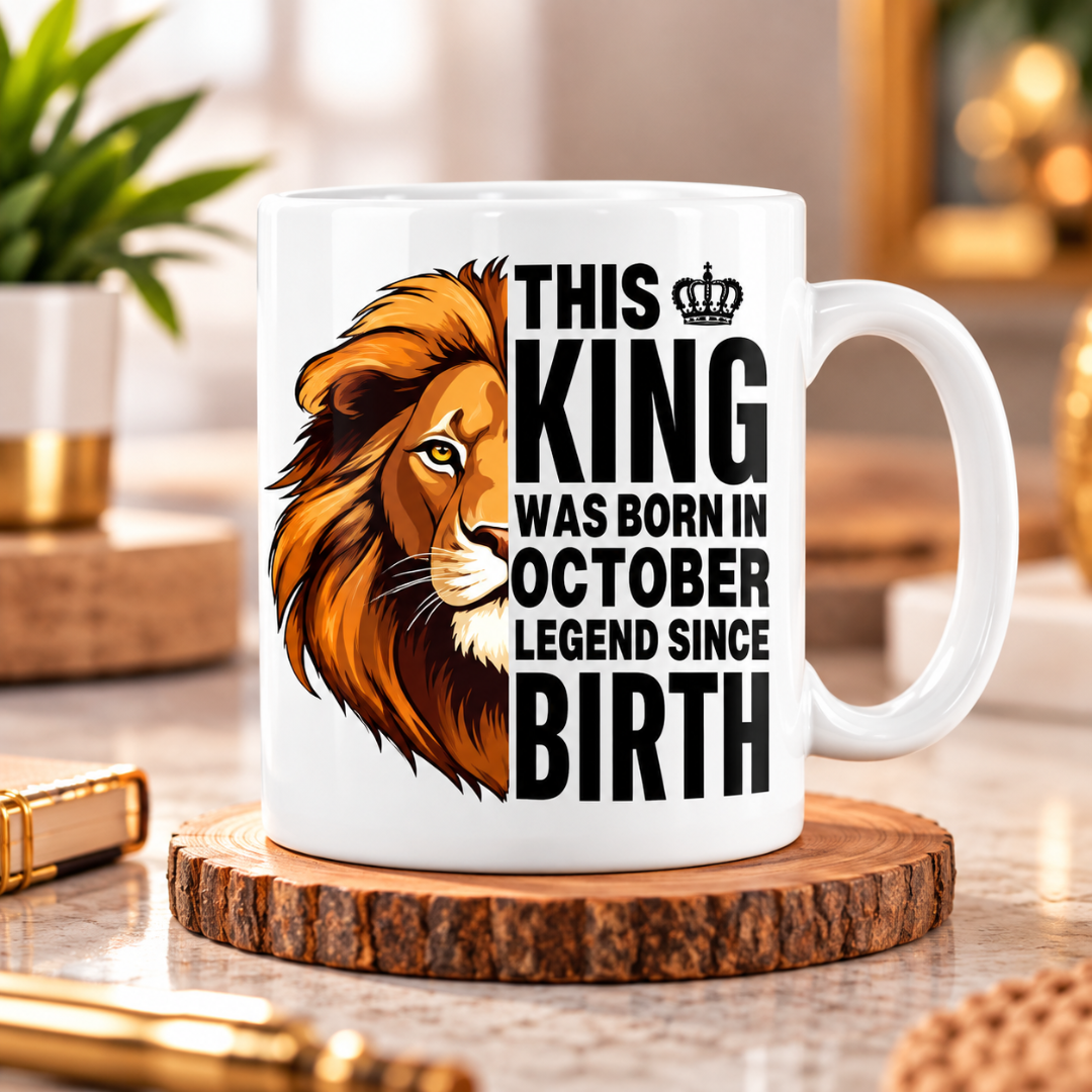 OCTOBER KING MUG
