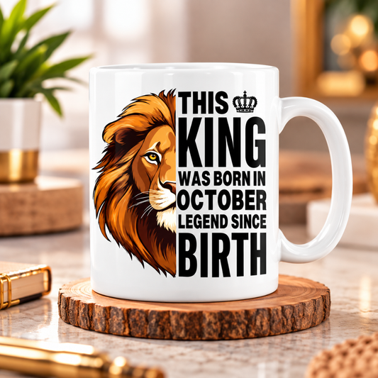 OCTOBER KING MUG