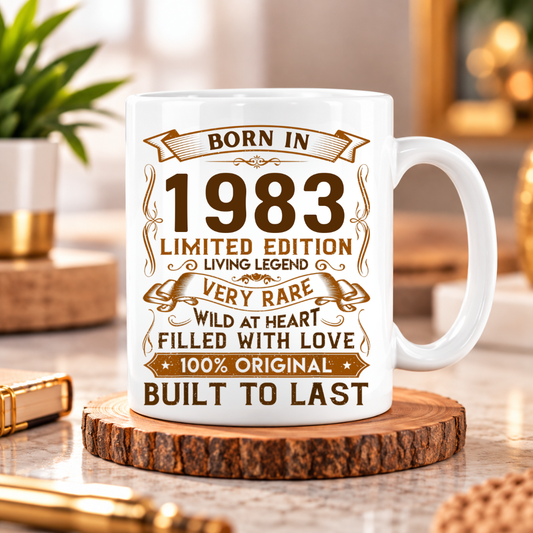 1983 LIVING LEGEND MUG