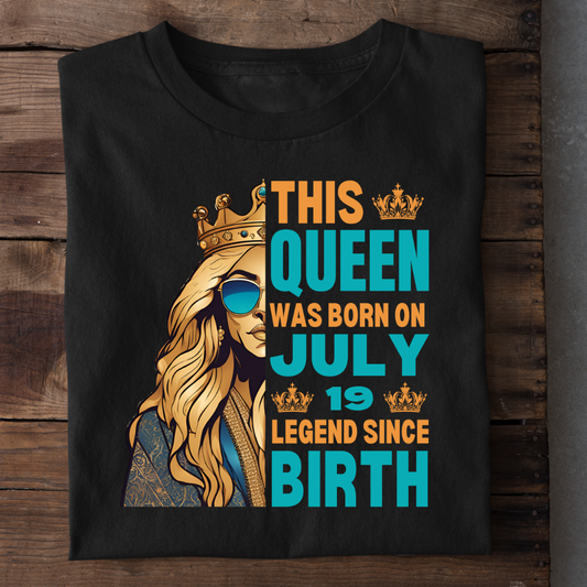 QUEEN 19TH JULY QI