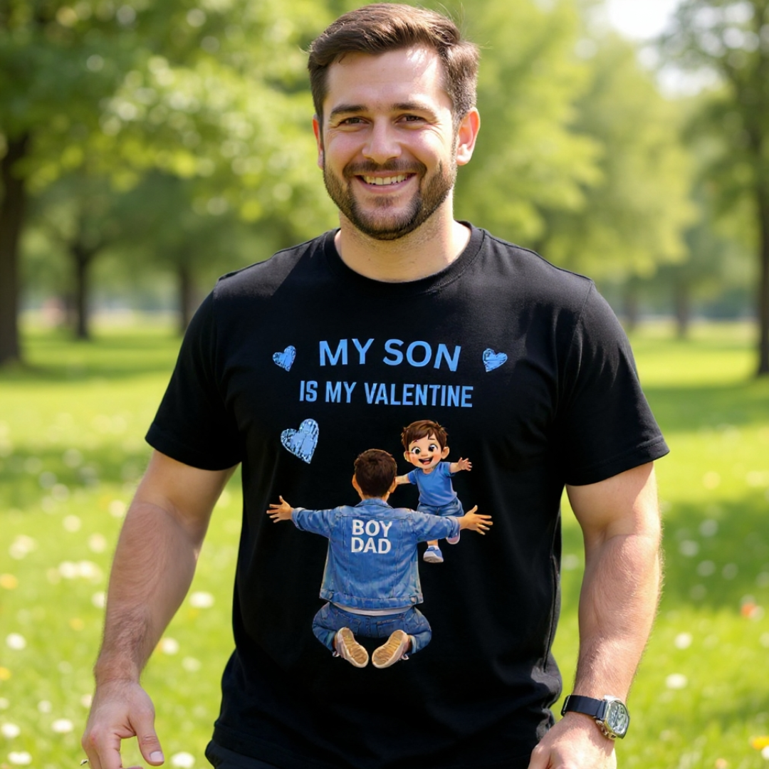 MY SON IS MY VALENTINE(BOY DAD)