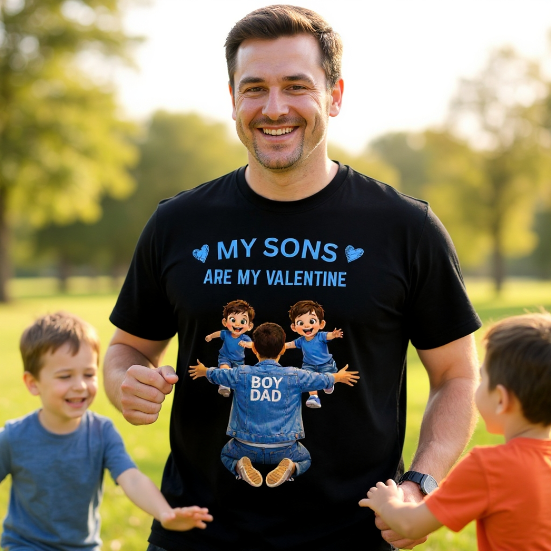 MY SONS MY VALENTINE(BOY DAD)