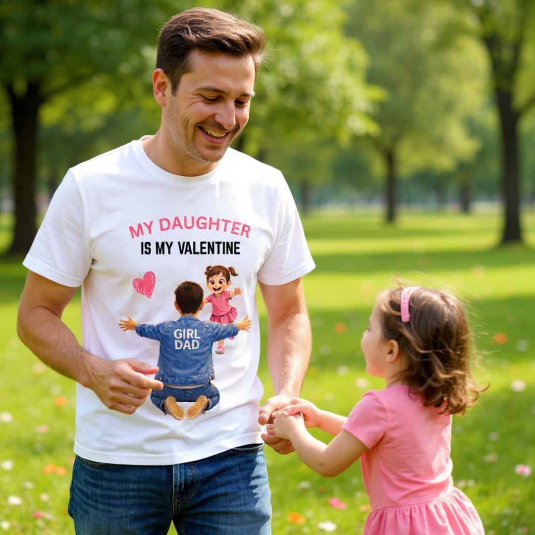 MY DAUGHTER IS MY VALENTINE(GIRL DAD)