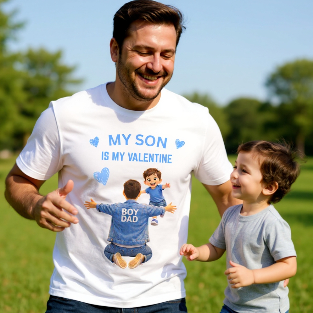 MY SON IS MY VALENTINE(BOY DAD)