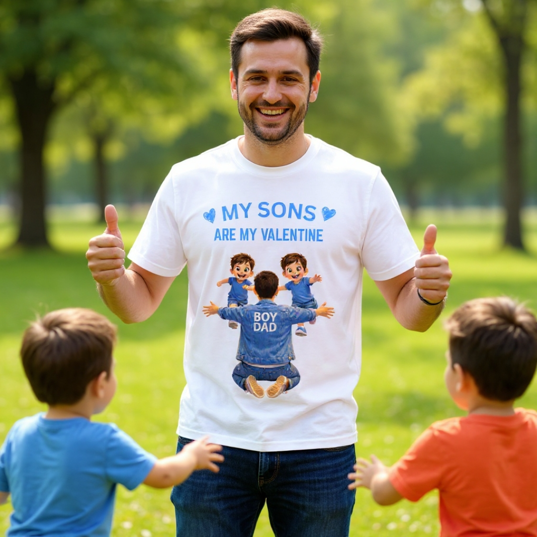 MY SONS MY VALENTINE(BOY DAD)