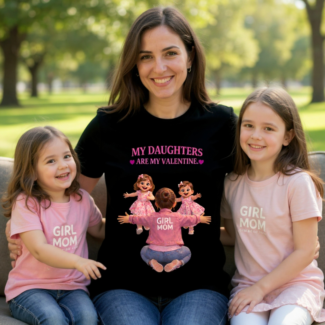 MY DAUGHTERS MY VALENTINE(GIRL MOM)