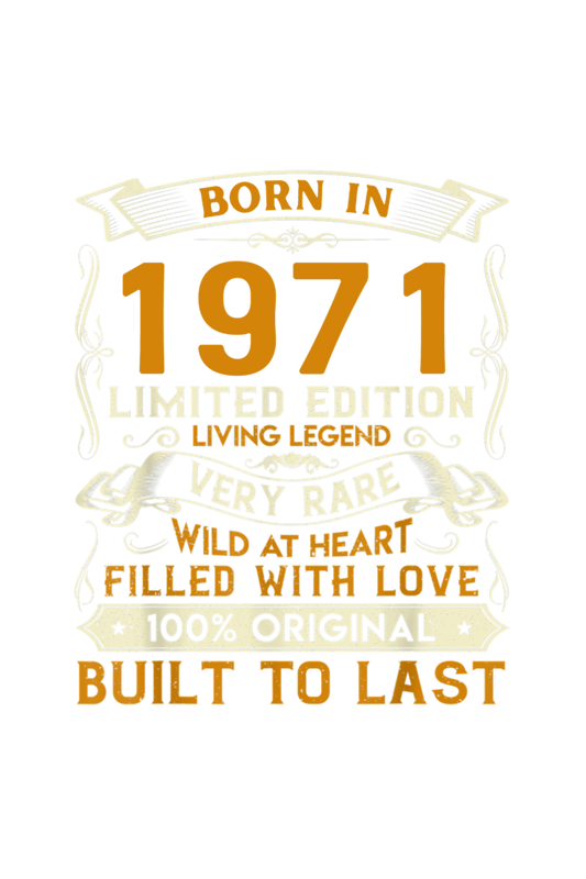 LIVING LEGEND 1971 SHIRT