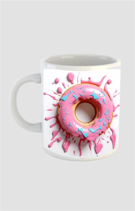 3D DONUT MUG