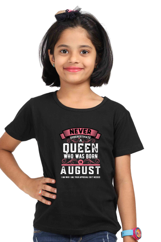 AUGUST QUEEN - GIRL CHILD SHIRT