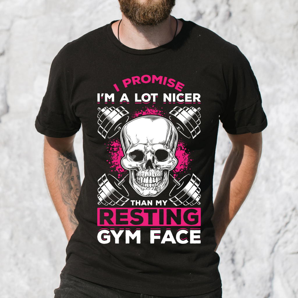 RESTING GYM FACE MEN'S